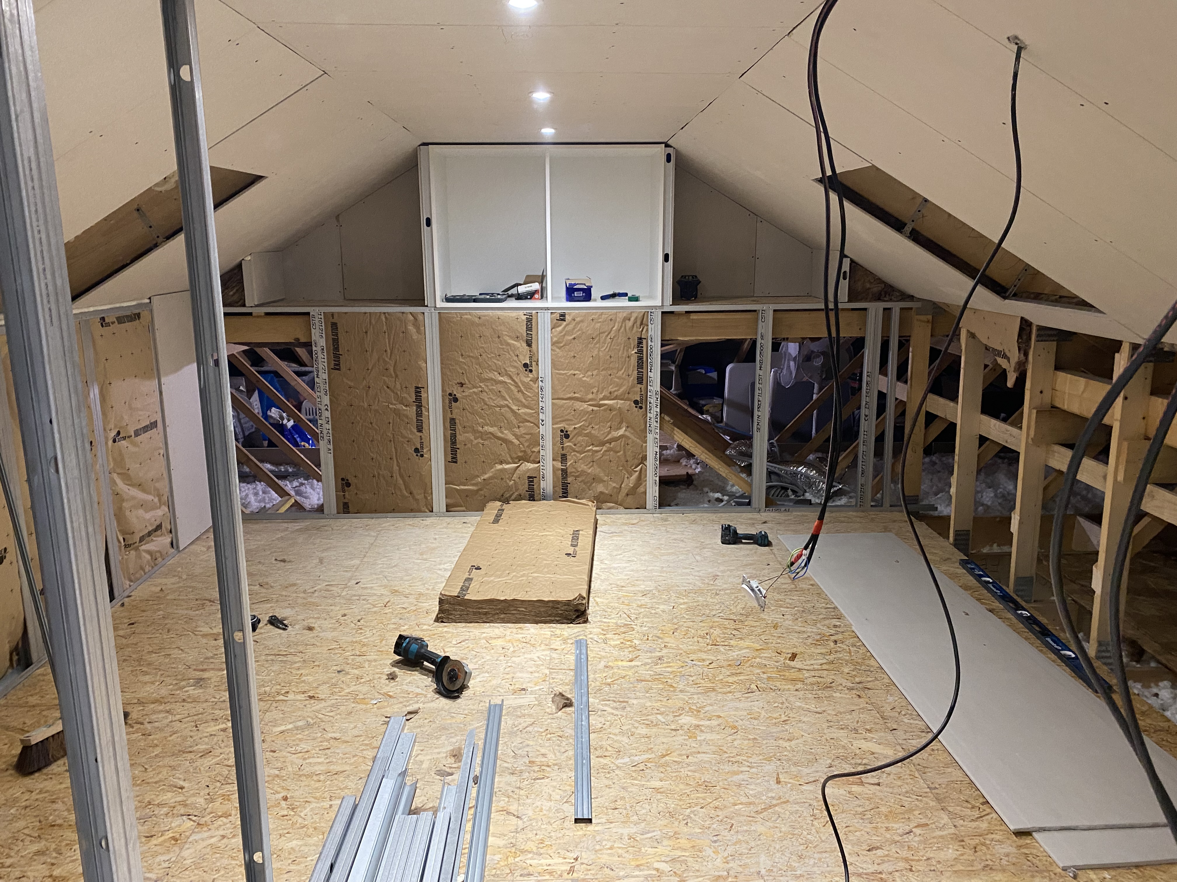 Création étage complet