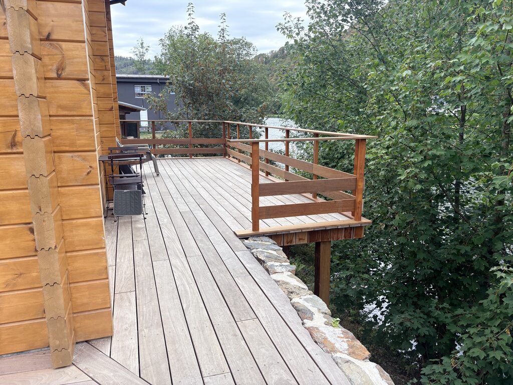 Création garde corps sur mesure terrasse
